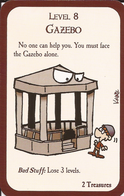 The Dread Gazebo in Munchkin